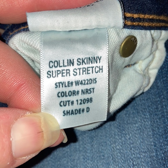 Hudson jeans - Collin Skinny Super Stretch sz 27 - Picture 8 of 15